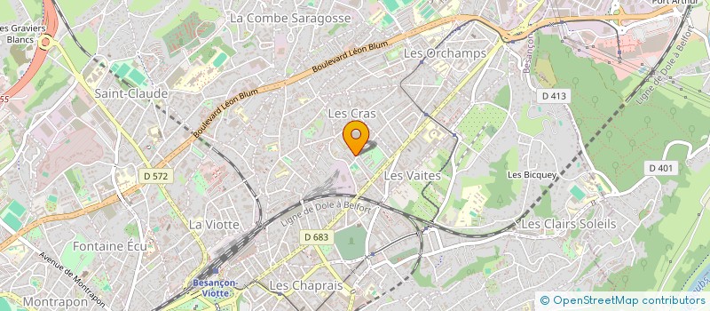 localisation de l'entreprise MONSIEUR USMAN KHOGYANI à BESANCON