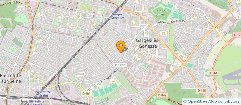 localisation de l'entreprise MONSIEUR USMAN MOHAMMAD  GARGES-LES-GONESSE