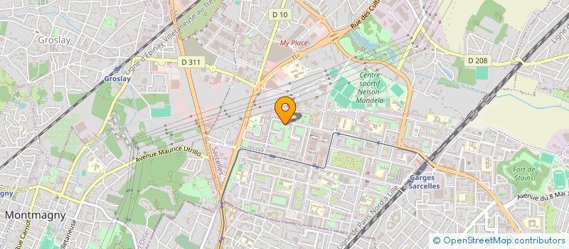 localisation de l'entreprise MONSIEUR USMAN MOHAMMAD  DUGNY