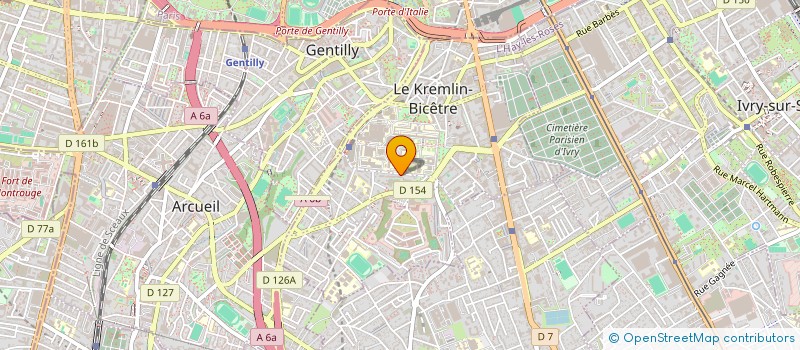 localisation de l'entreprise MONSIEUR USMAN MUHAMMAD  LE KREMLIN-BICETRE