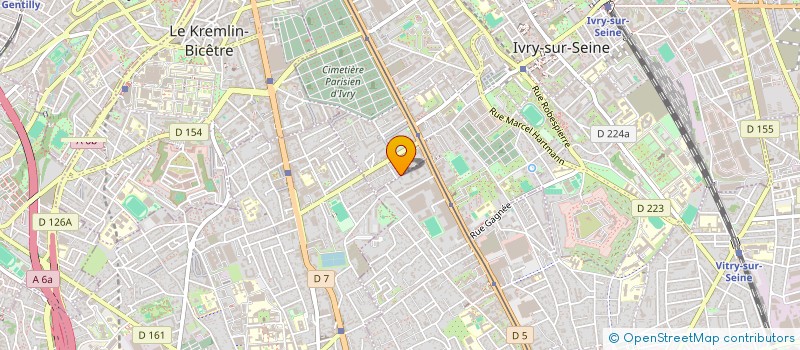 localisation de l'entreprise MONSIEUR USMANN MOHAMMAD  IVRY-SUR-SEINE