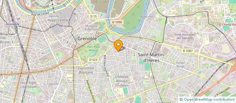 localisation de l'entreprise MONSIEUR USMANULLAH REZAI  GRENOBLE