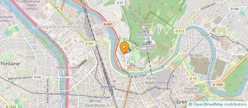 localisation de l'entreprise MONSIEUR UTHAYASHANKAR KANAGARATNAM  GRENOBLE