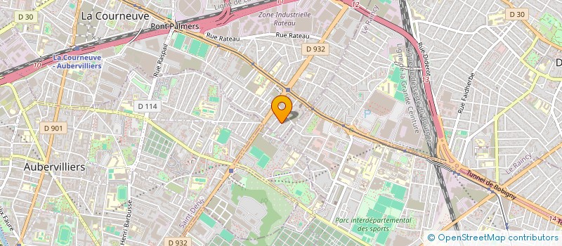 localisation de l'entreprise MONSIEUR UTHPAL DAS à LA COURNEUVE