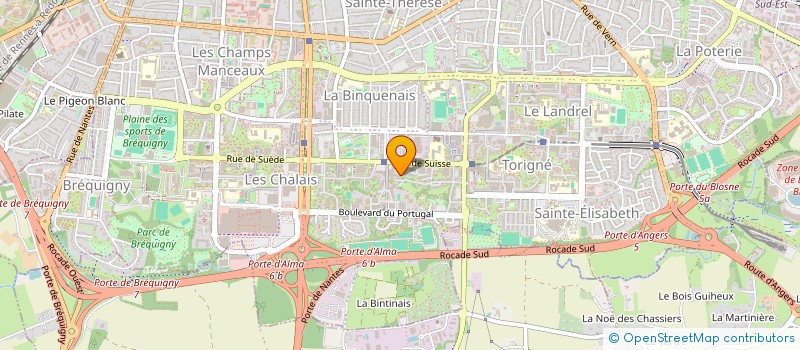 localisation de l'entreprise MONSIEUR UZZAL KUMAR ROY  RENNES