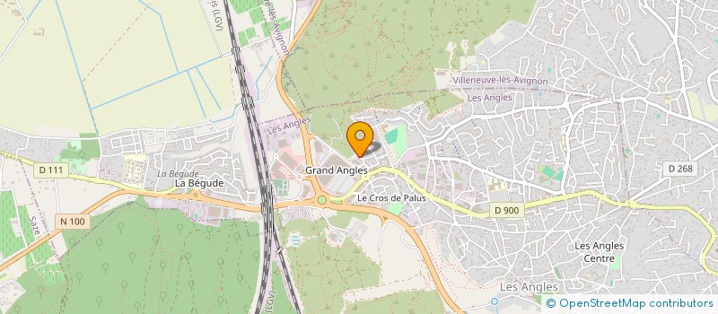 localisation de l'entreprise MONSIEUR VA LY  LES ANGLES