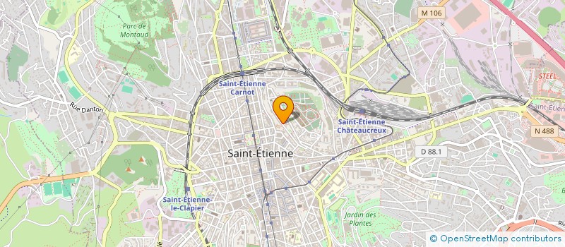localisation de l'entreprise MONSIEUR VACHAGAN MKRTCHYAN à SAINT-ETIENNE