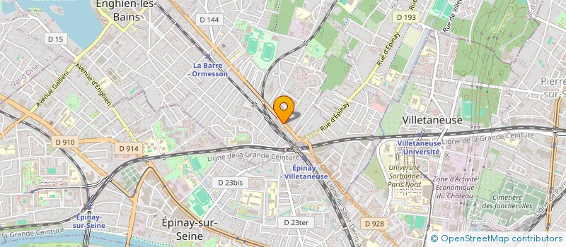 localisation de l'entreprise MONSIEUR VADIKO FOFANA  DEUIL LA BARRE