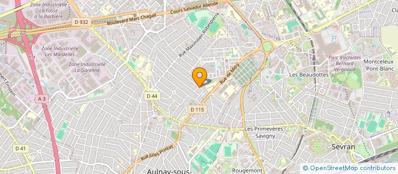 localisation de l'entreprise MONSIEUR VADIM ALBU à AULNAY SOUS BOIS