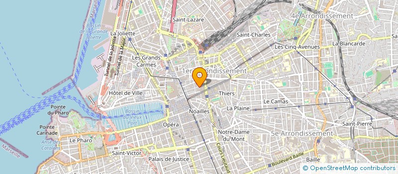 localisation de l'entreprise MONSIEUR VADIM CAZAC à MARSEILLE