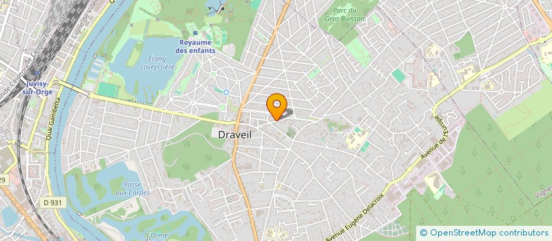 localisation de l'entreprise MONSIEUR VADIM CRECIUN à DRAVEIL