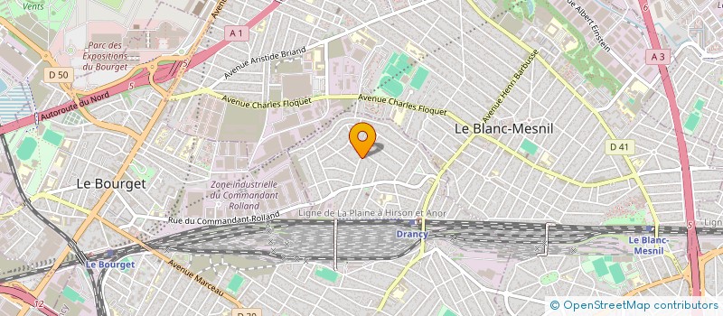 localisation de l'entreprise MONSIEUR VADIM FLORESCO à DRANCY