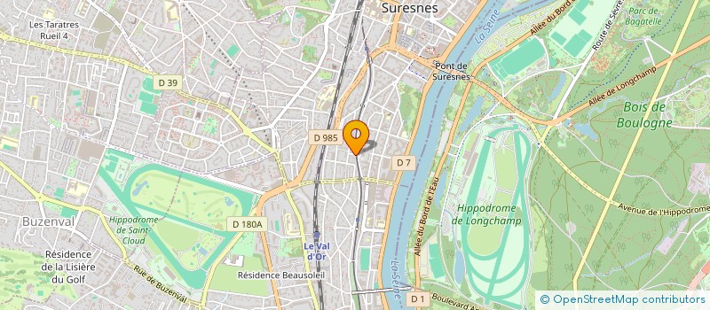 localisation de l'entreprise MONSIEUR VADIM FOUCHER à SURESNES