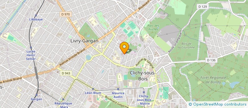 localisation de l'entreprise MONSIEUR VADIM GHELAN à CLICHY-SOUS-BOIS