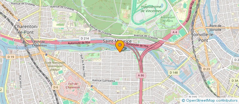 localisation de l'entreprise MONSIEUR VADIM GRIB  MAISONS-ALFORT