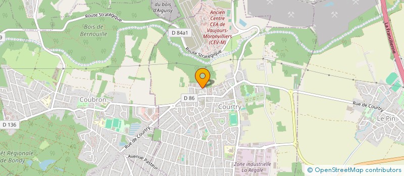 localisation de l'entreprise MONSIEUR VADIM GUTU à COURTRY