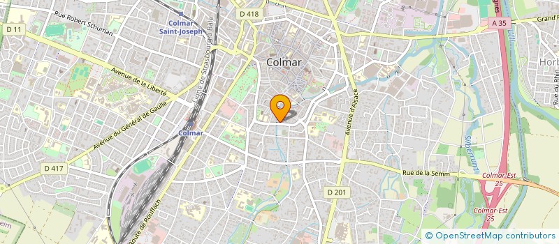 localisation de l'entreprise MONSIEUR VADIM HAGER  COLMAR