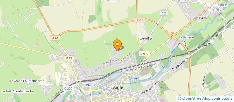 localisation de l'entreprise MONSIEUR VADIM HERBRETEAU à SAINT-SULPICE-SUR-RISLE