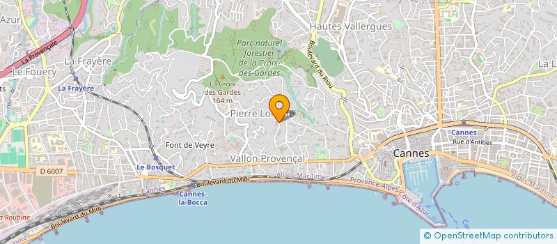 localisation de l'entreprise MONSIEUR VADIM IVANOV à CANNES