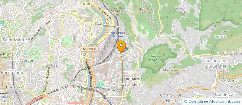 localisation de l'entreprise MONSIEUR VADIM LEPILOV  NICE