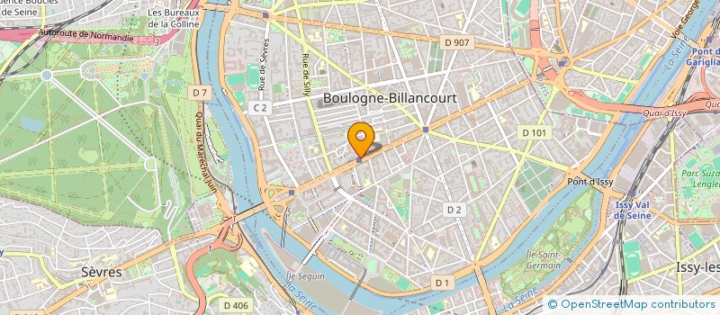 localisation de l'entreprise MONSIEUR VADIM LOSCH à BOULOGNE-BILLANCOURT