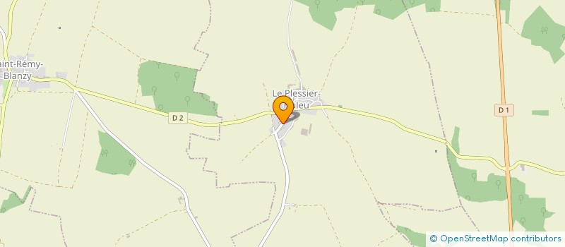 localisation de l'entreprise MONSIEUR VADIM MATEI  LE PLESSIER-HULEU