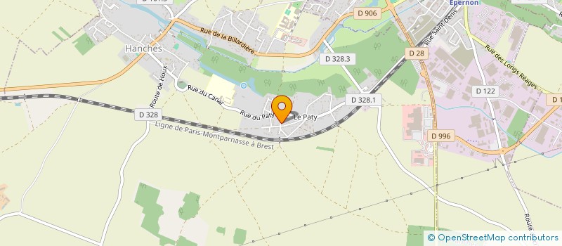 localisation de l'entreprise MONSIEUR VADIM NITULEAC à HANCHES