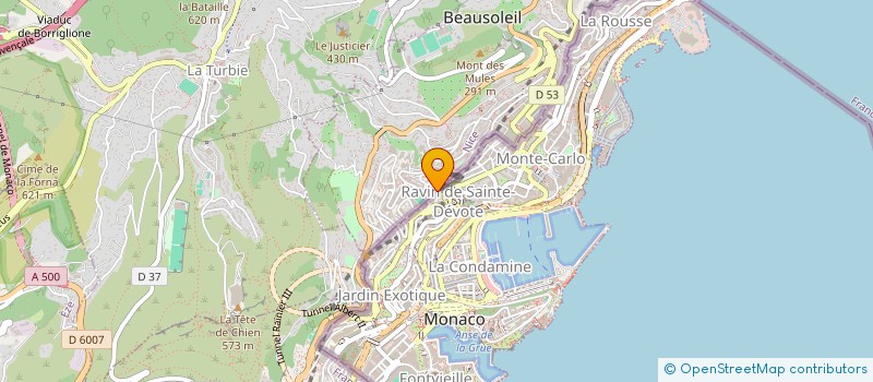 localisation de l'entreprise MONSIEUR VADIM PREUTEASA  VALLAURIS