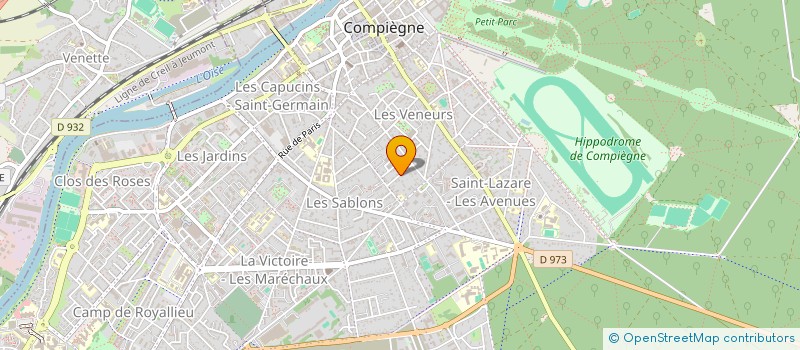 localisation de l'entreprise MONSIEUR VADIM RISQUO  COMPIEGNE