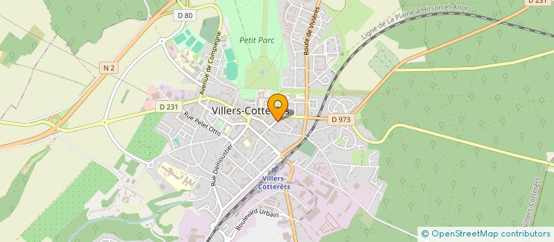 localisation de l'entreprise MONSIEUR VADIM RODTCHENKI à VILLERS-COTTERETS