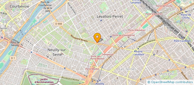 localisation de l'entreprise MONSIEUR VADIM SAYDE à LEVALLOIS-PERRET
