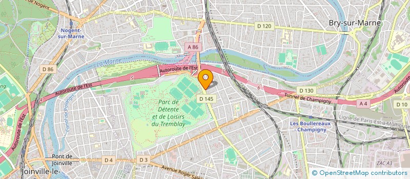 localisation de l'entreprise MONSIEUR VADIM STRUNGARU à CHAMPIGNY-SUR-MARNE