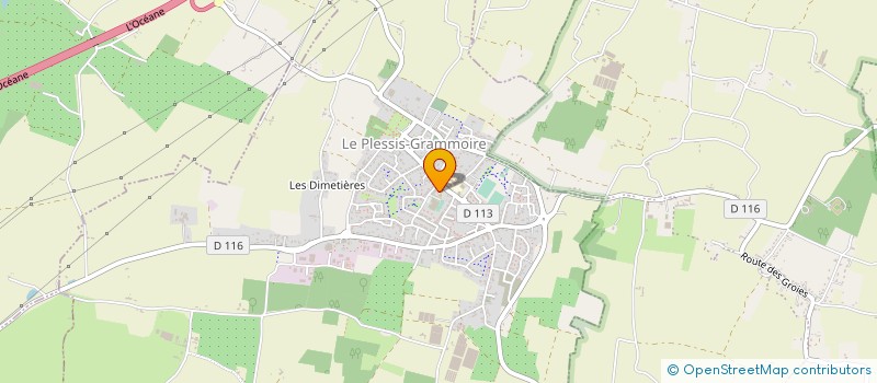 localisation de l'entreprise MONSIEUR VADIM UNGUREANU à LE PLESSIS-GRAMMOIRE