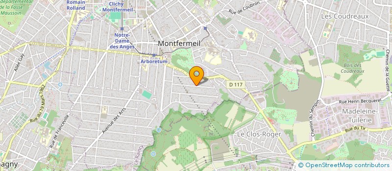 localisation de l'entreprise MONSIEUR VADIM UNTU à MONTFERMEIL