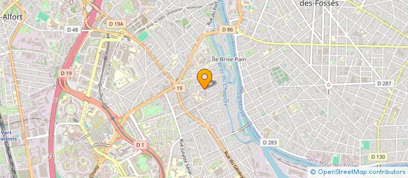 localisation de l'entreprise MONSIEUR VADIM VACHEROT  CRETEIL