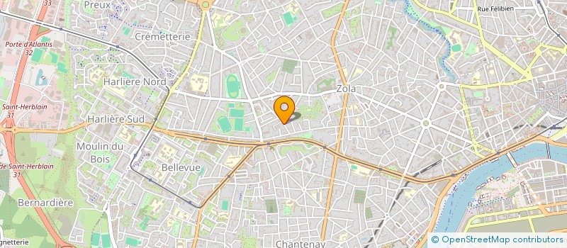 localisation de l'entreprise MONSIEUR VADIM VADIM SEMILETOV à NANTES