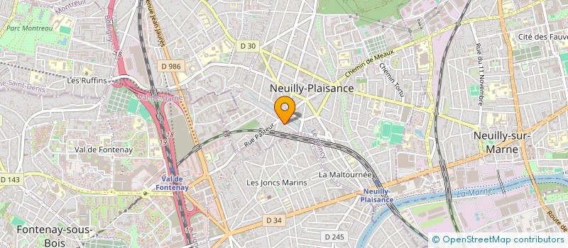 localisation de l'entreprise MONSIEUR VADIM VIERU  NEUILLY-PLAISANCE