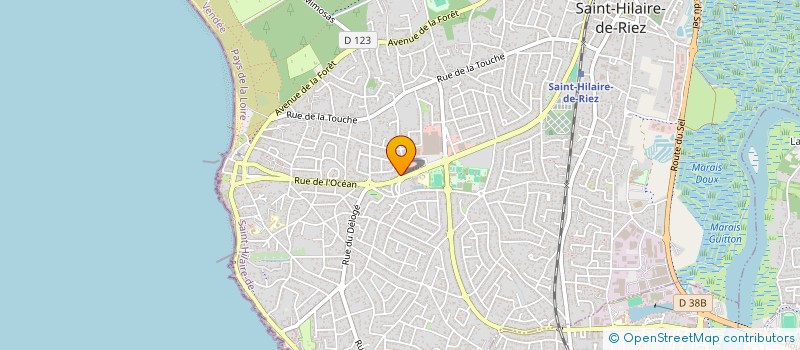 localisation de l'entreprise MONSIEUR VADIM VILMANT à SAINT-HILAIRE-DE-RIEZ