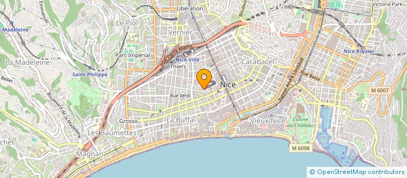localisation de l'entreprise MONSIEUR VADIM VIRLAN à NICE