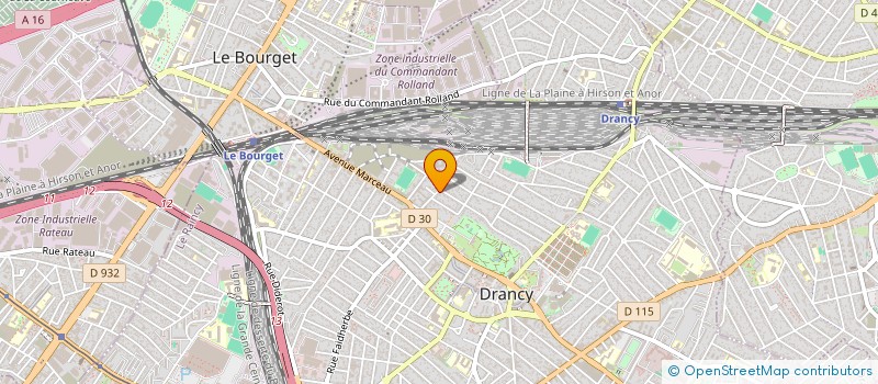 localisation de l'entreprise MONSIEUR VADIM VRABIE  DRANCY