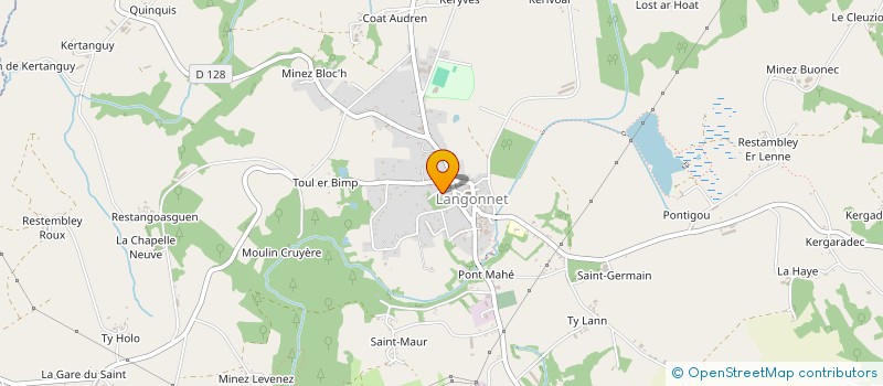 localisation de l'entreprise MONSIEUR VADYM COSPEREC  LANGONNET