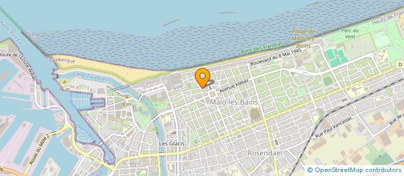 localisation de l'entreprise MONSIEUR VADYM FYL à DUNKERQUE