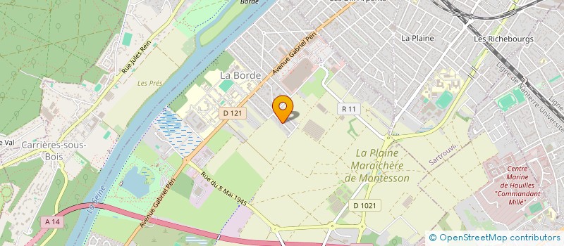 localisation de l'entreprise MONSIEUR VADYM KIRIKICH  MONTESSON