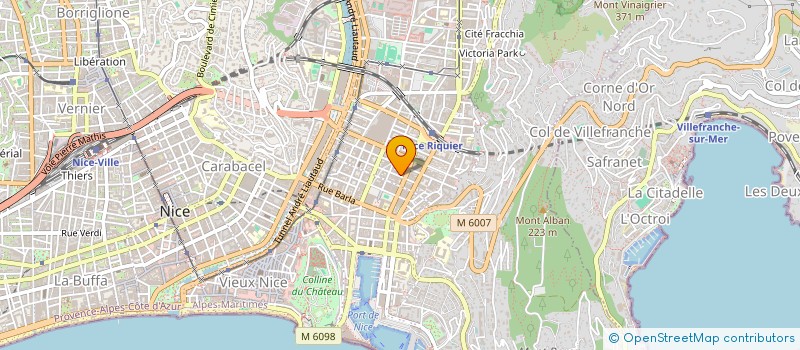 localisation de l'entreprise MONSIEUR VADYM MELNYK à NICE
