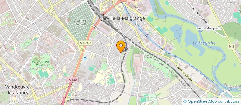 localisation de l'entreprise MONSIEUR VAHADAMA DOUMBIA  JARVILLE-LA-MALGRANGE