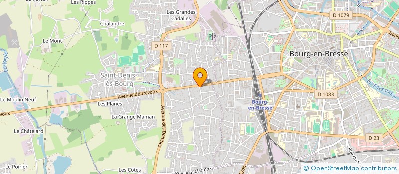 localisation de l'entreprise MONSIEUR VAHAN AVETISYAN à SAINT-DENIS-LES-BOURG
