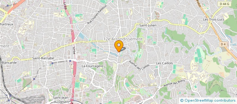 localisation de l'entreprise MONSIEUR VAHATRA RAMANGASON  MARSEILLE