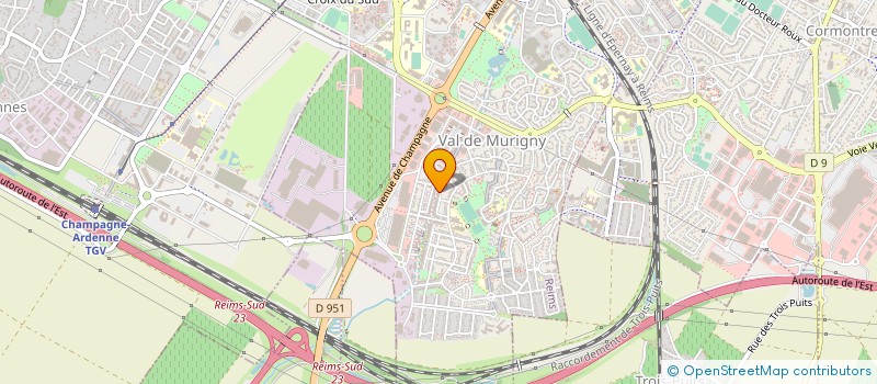 localisation de l'entreprise MONSIEUR VAHDET YASAR  REIMS