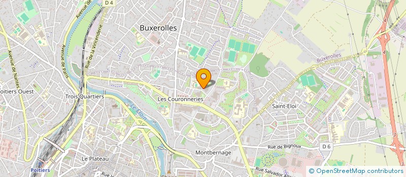 localisation de l'entreprise MONSIEUR VAHE HOVHANNISYAN  POITIERS