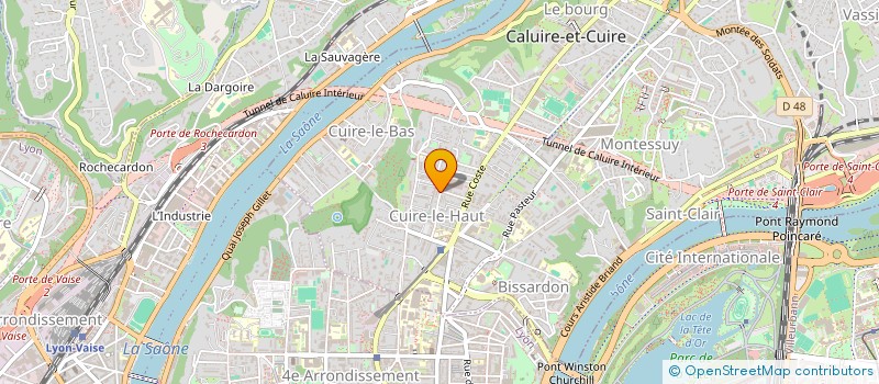 localisation de l'entreprise MONSIEUR VAHID GHESMATITABRIZI  CALUIRE-ET-CUIRE